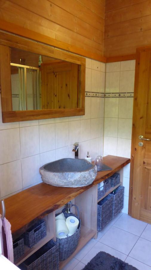 Blockhuus Thuele Vila Garrel Exterior foto